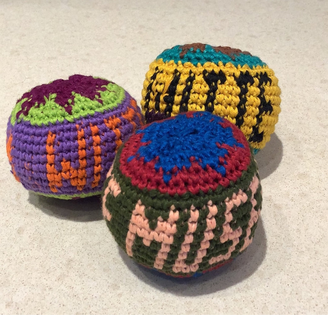 Witte Hacky Sack