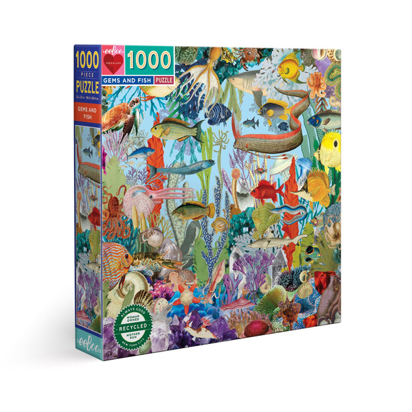 Gems and Fish 1000pc Puzzle